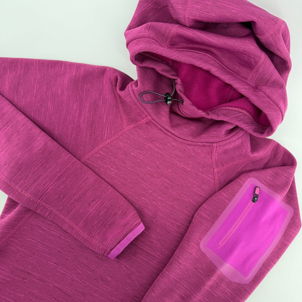 Burton ak Polartec Dhaka Lift Hoodie Womens XS Purple Technical Fleece Midlayer
